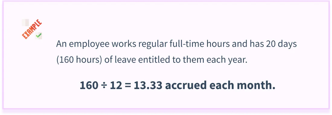 how to calculate annual leave 