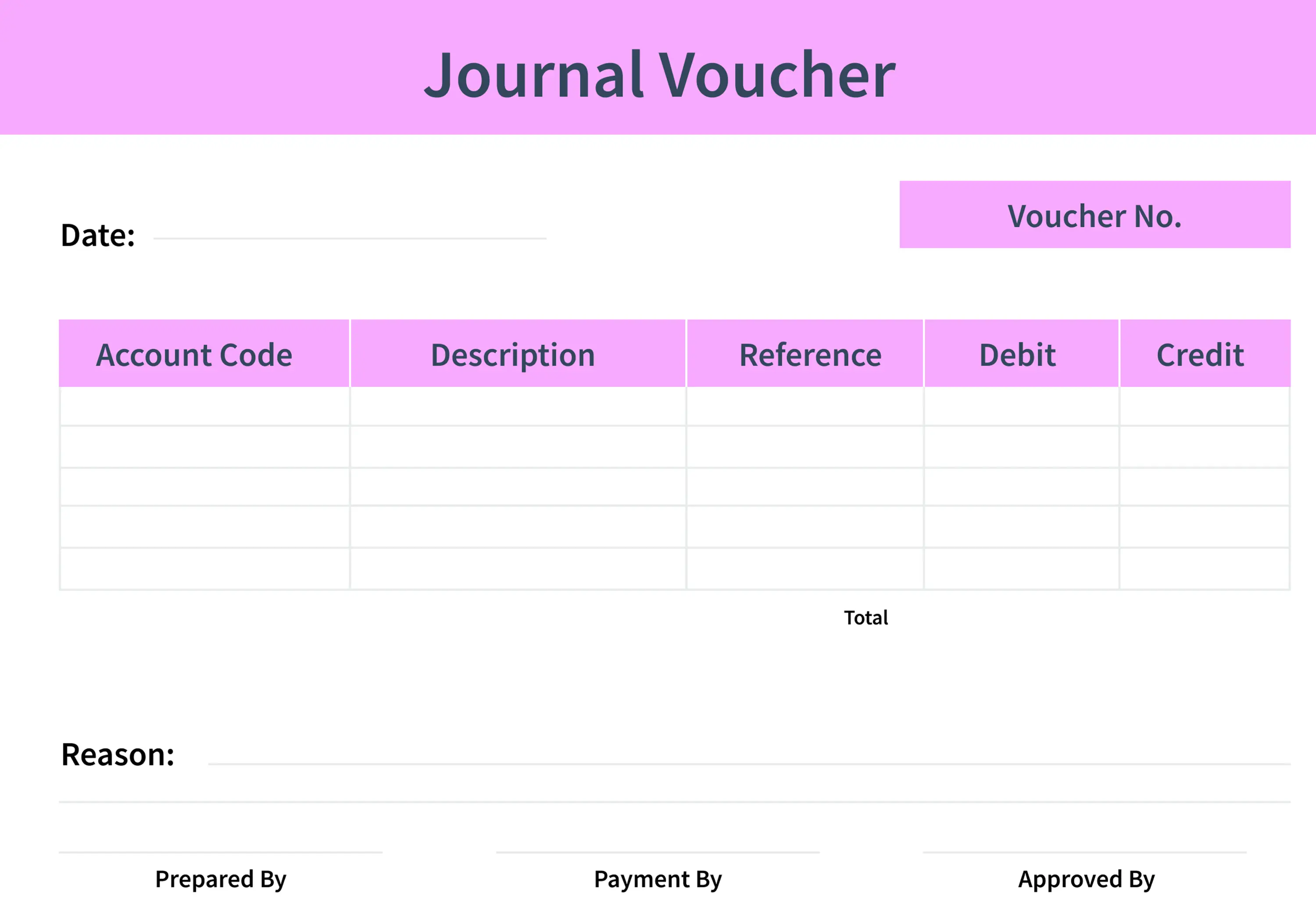 examples of journal voucher