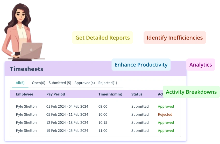 Efficient Timesheets & Seamless Invoicing