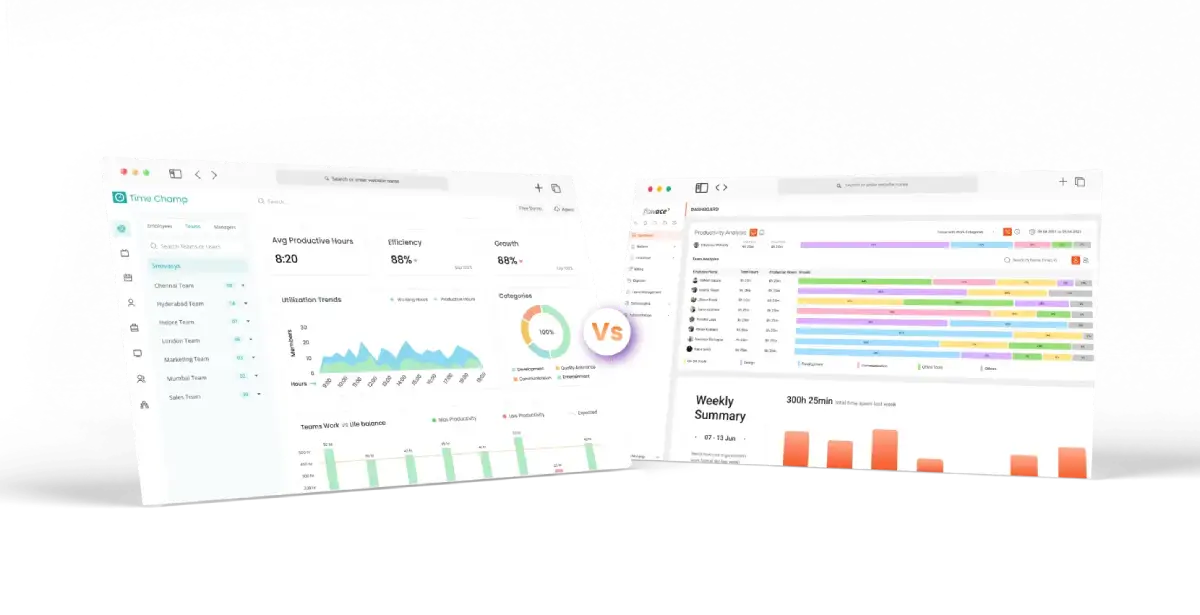 Comparing dashboards