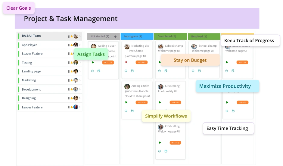 Manage Your Projects and Tasks