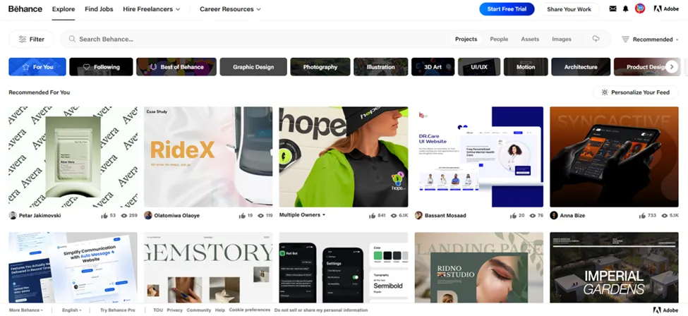 behance freelance