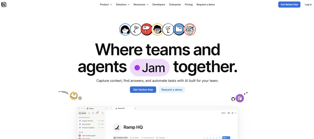 notion dashboard
