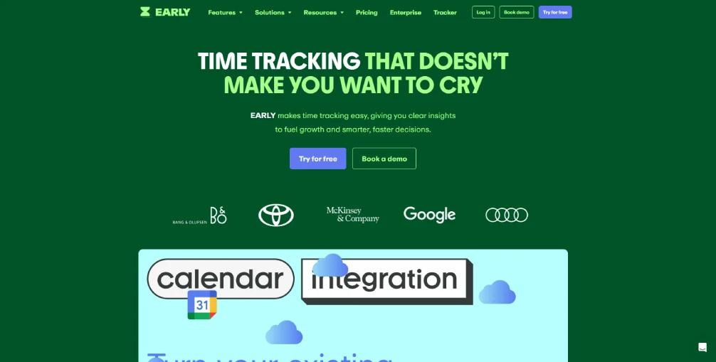 EARLY (formerly Timeular) time tracking tool