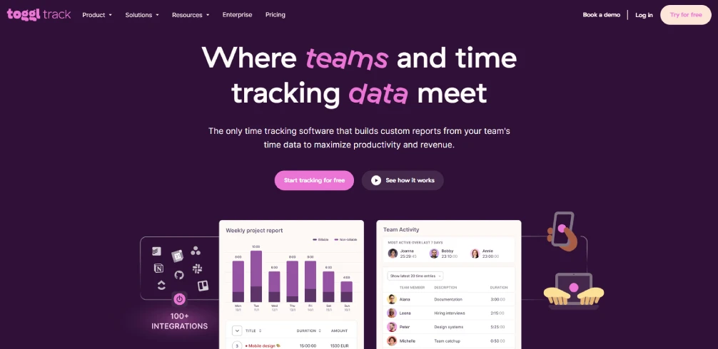 toggle track