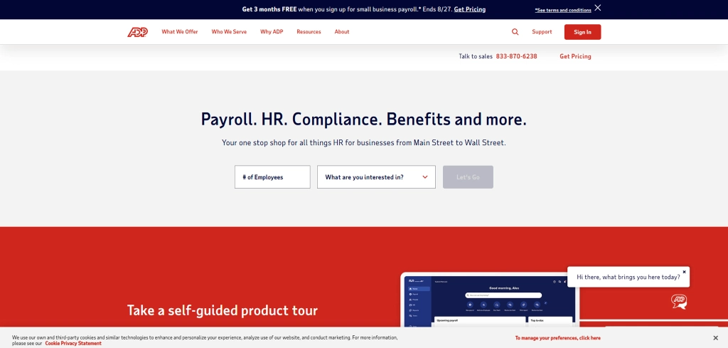 adp workforce now dashboard