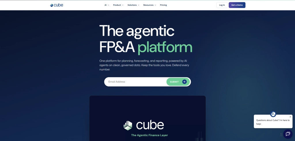 cube dashboard