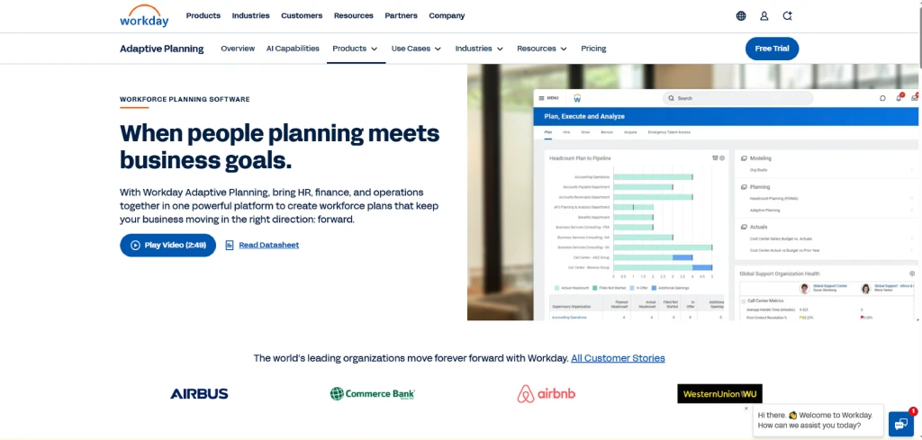 workday dashboard