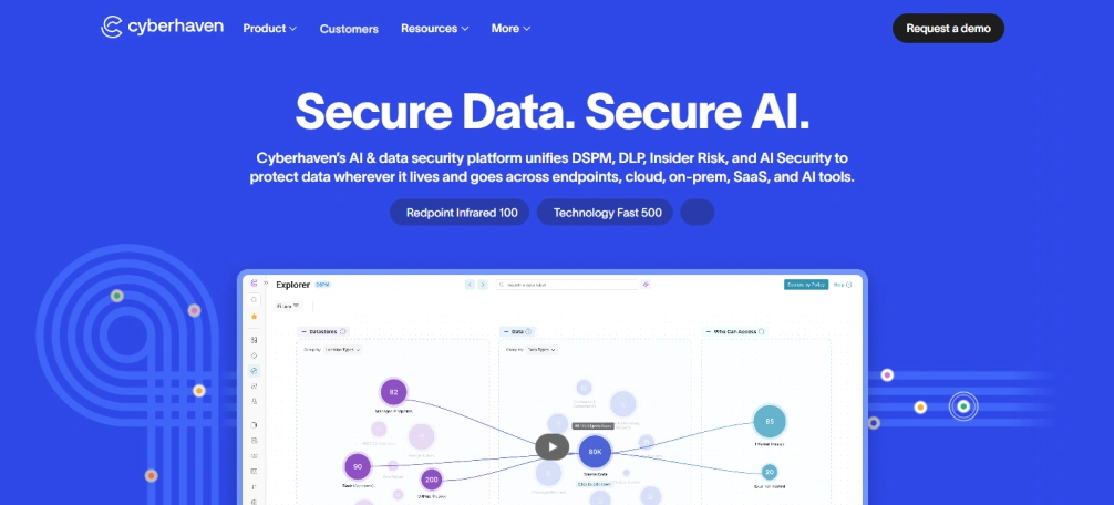 cyberhaven dashboard