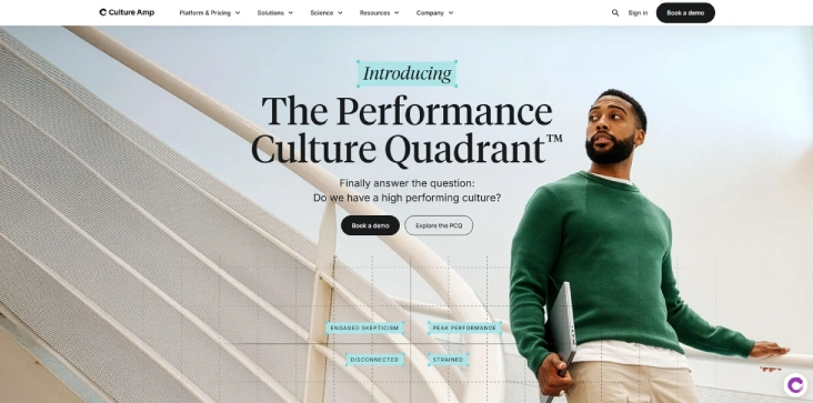 culture amp dashboard