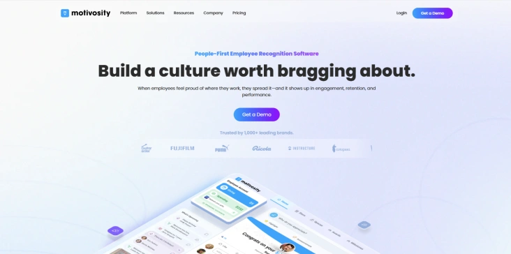 motivosity dashboard