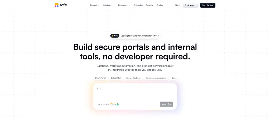 softr dashboard