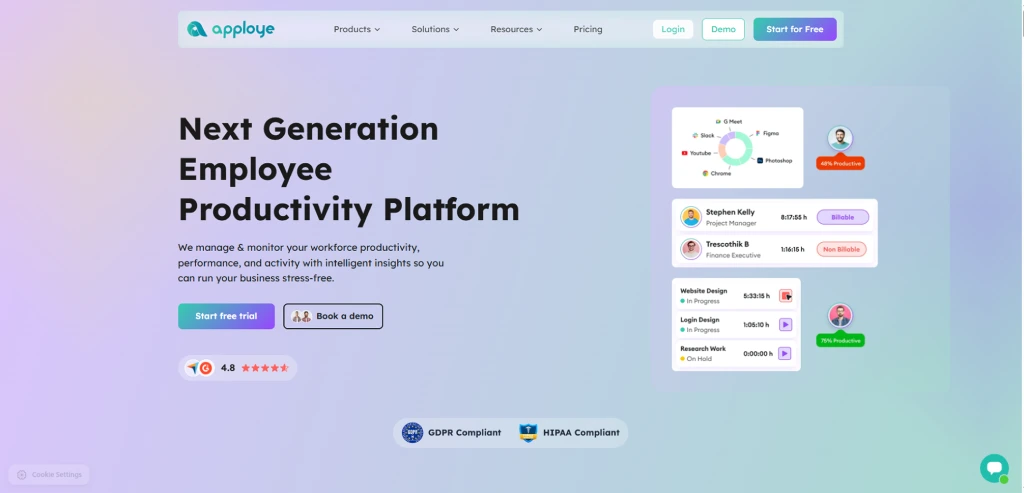apploye dashboard