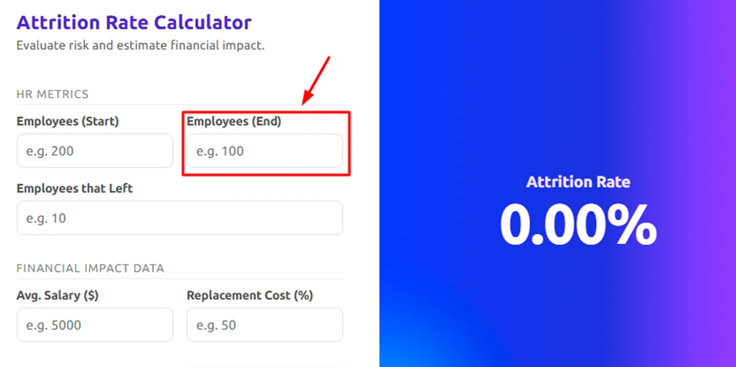 Enter Employees at the End
