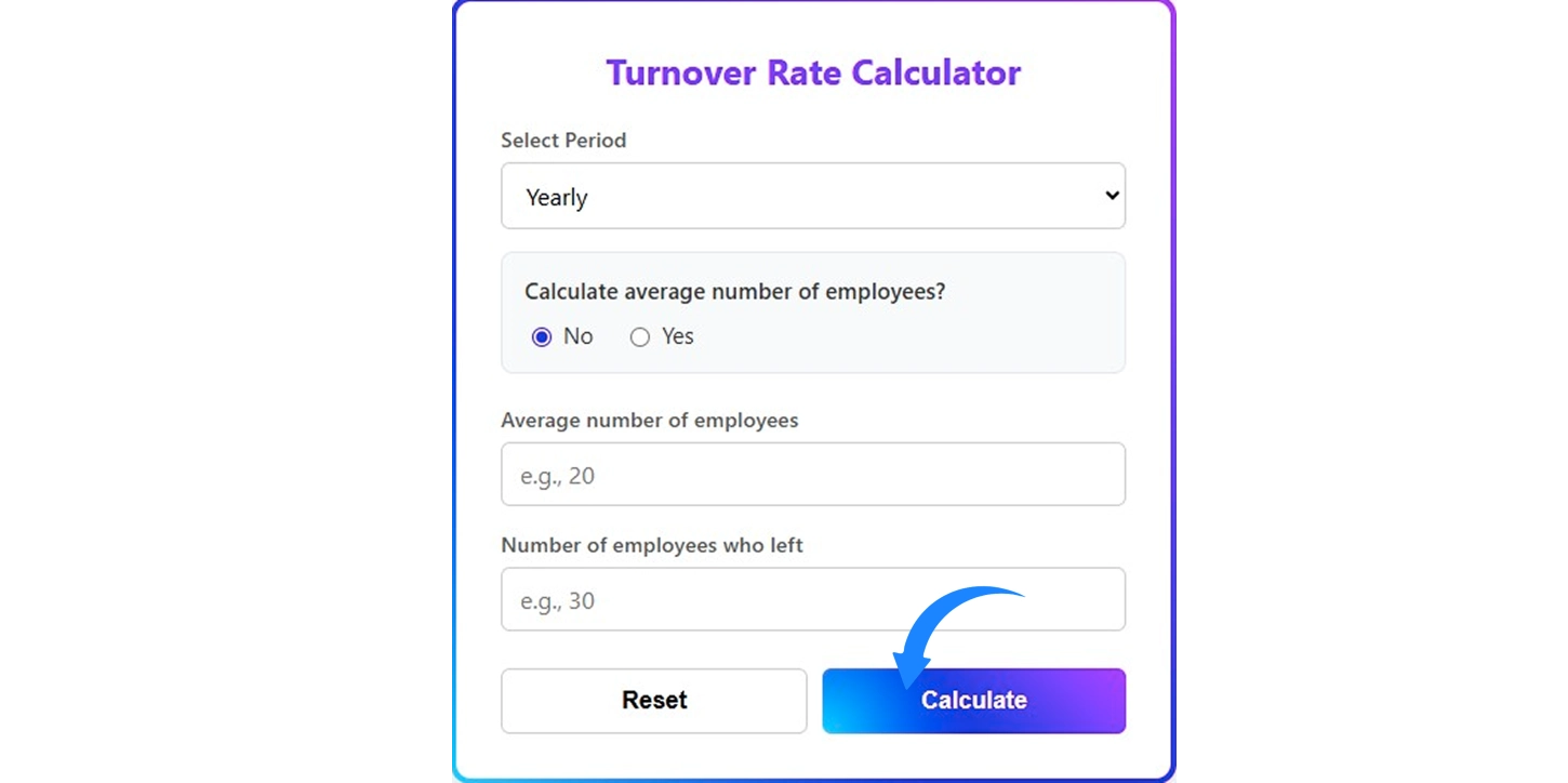 calculate turnover rate