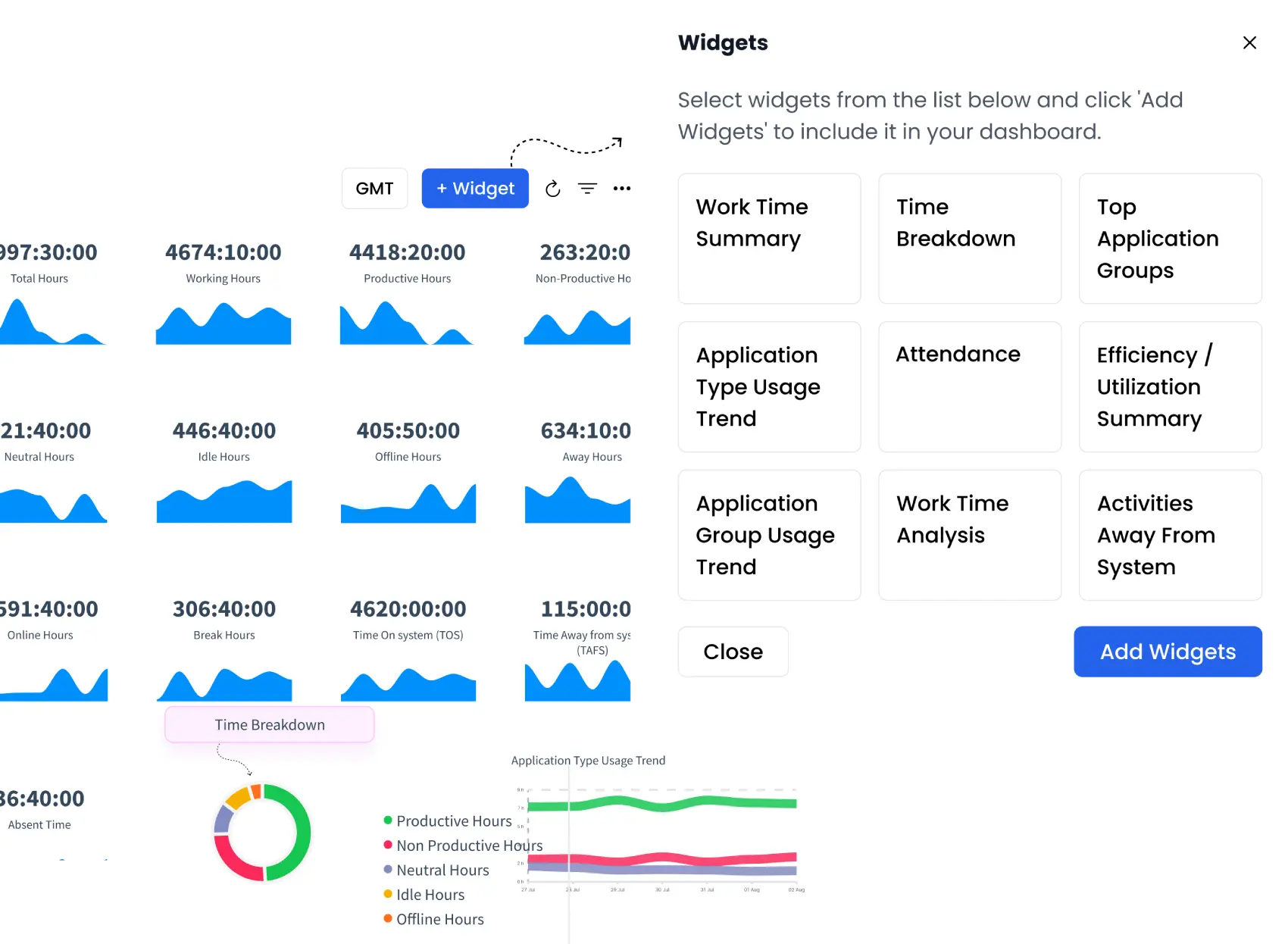 Comprehensive Work Log Reports