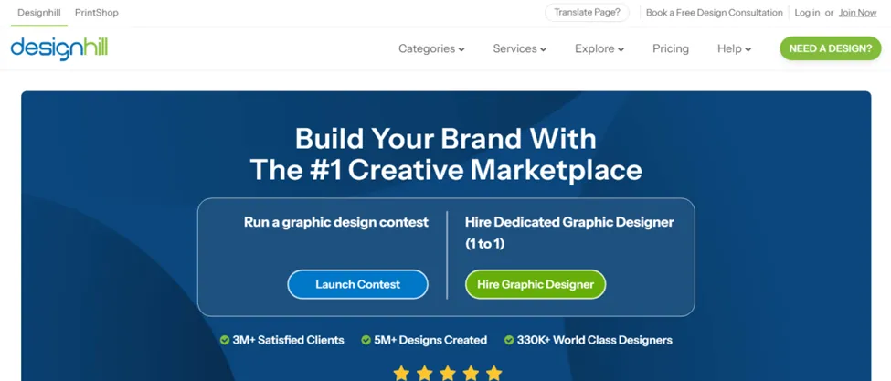 designhill freelancer