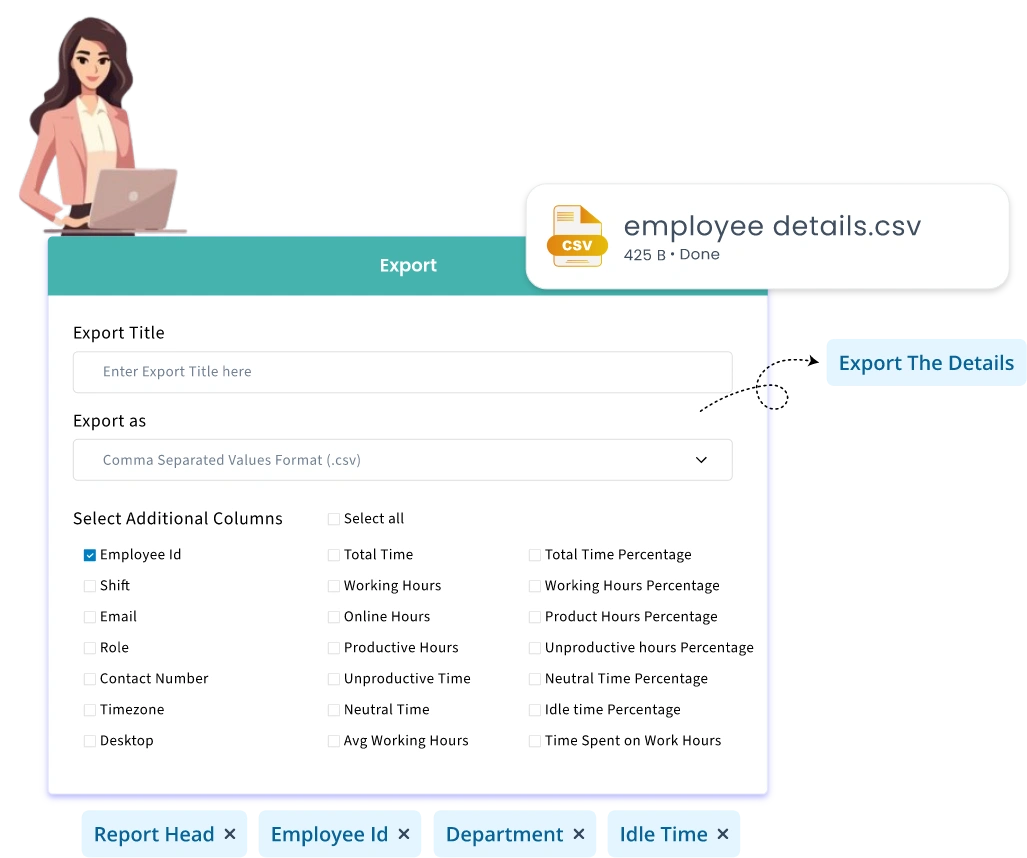 Comprehensive Work Log Reports