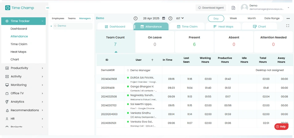 Timesheet Approval & Invoice Generation