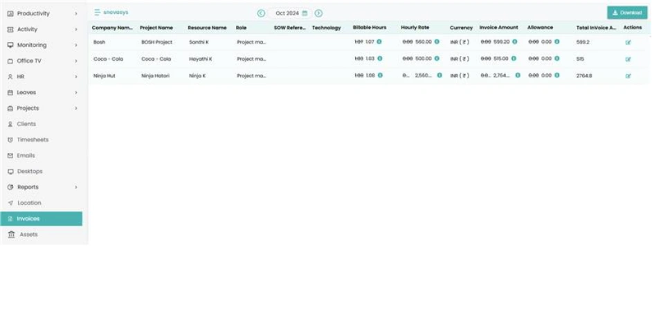 Effortless Invoices & Reports