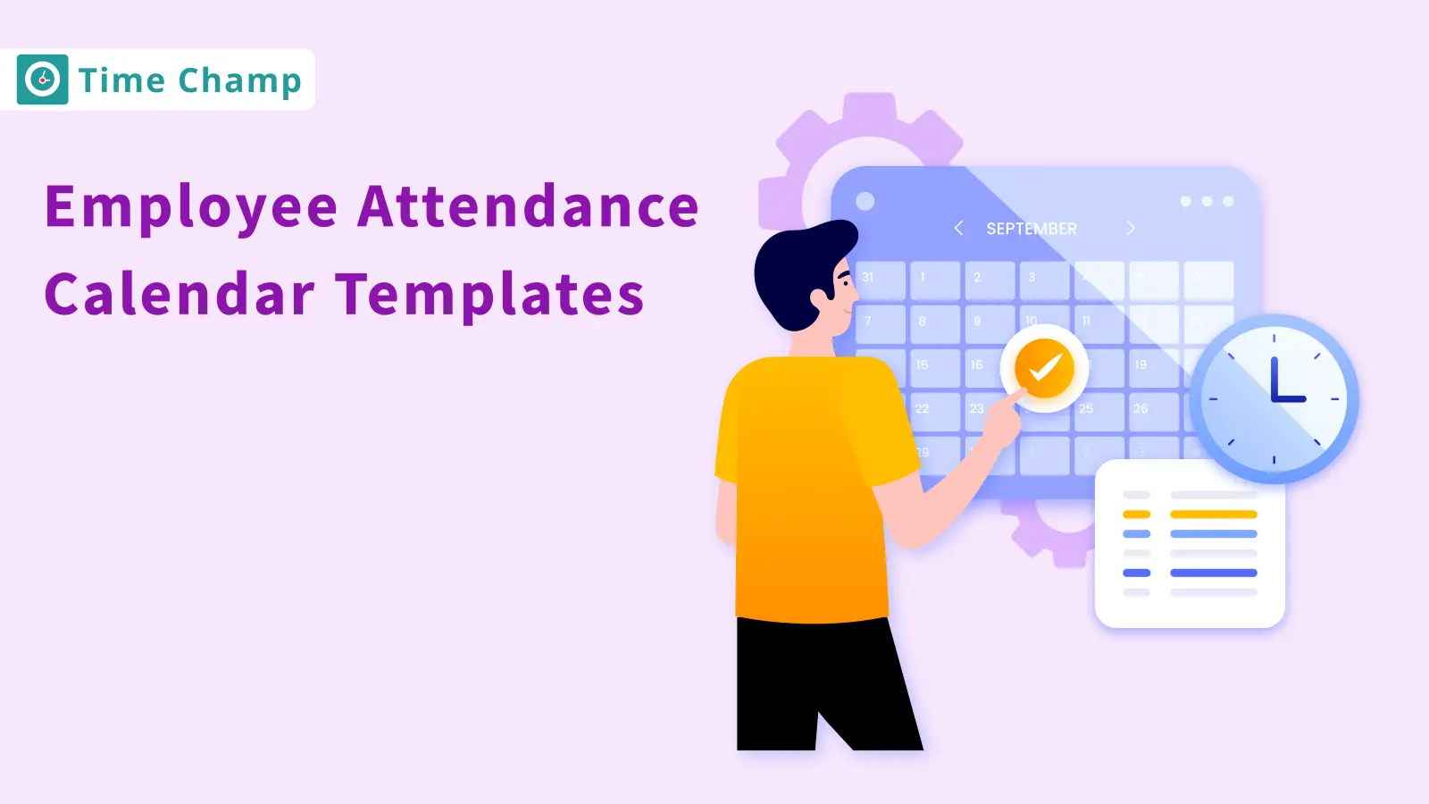 employee atendance calendar