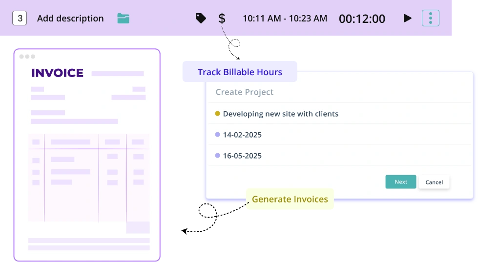 Timesheets & Invoice Management