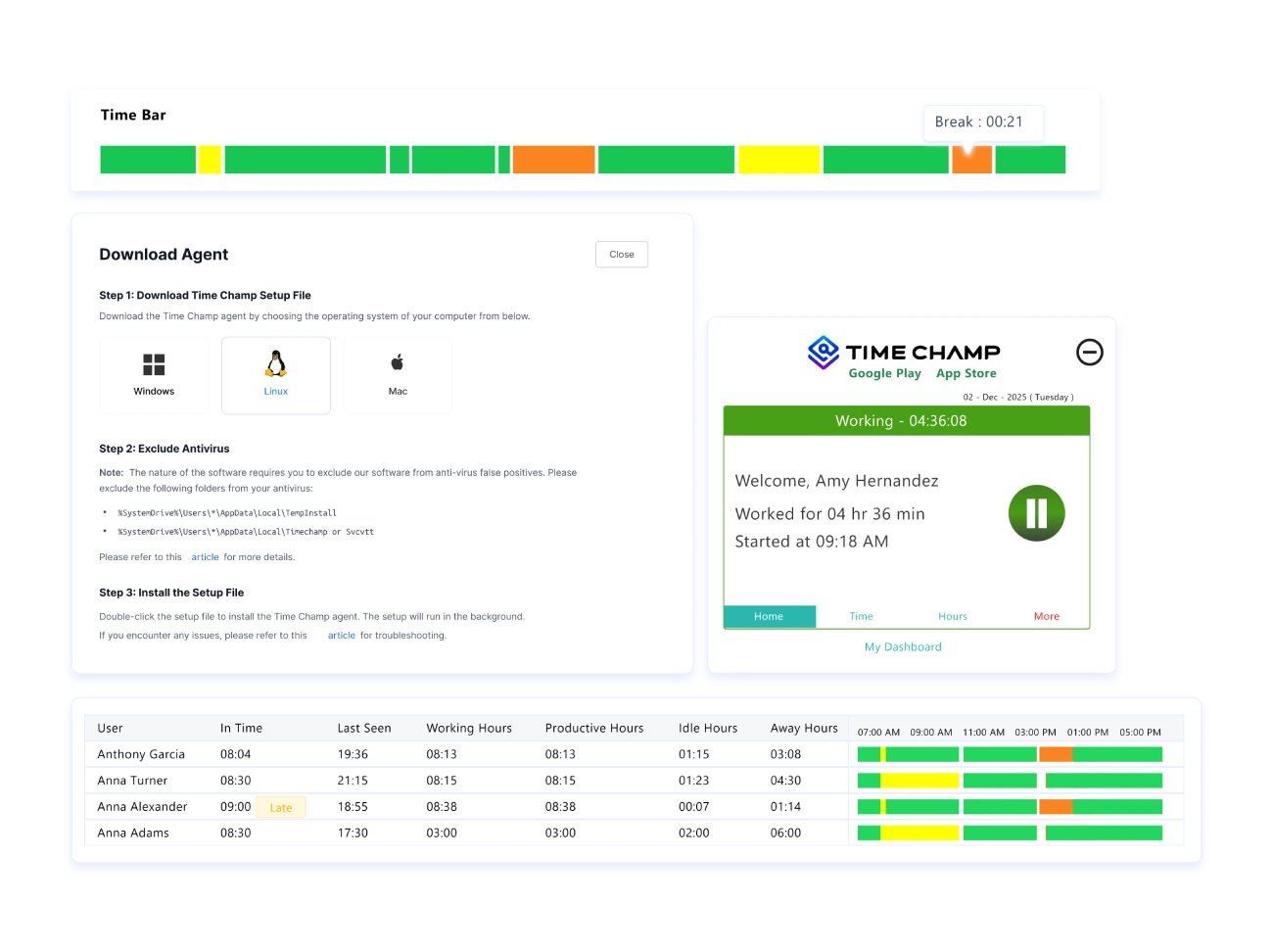 Time Tracking Software with Screenshots | Time Champ