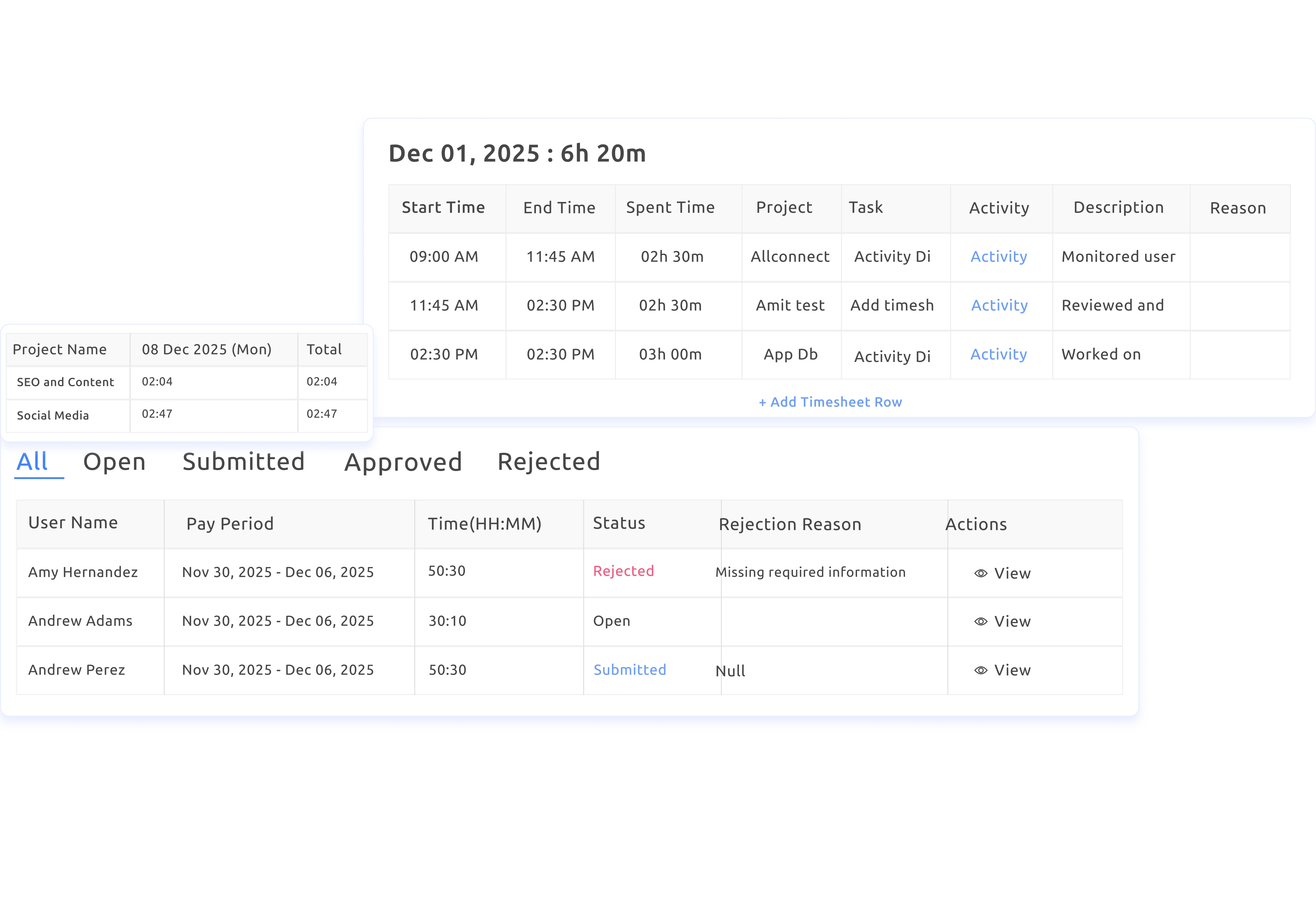 time tracking explain