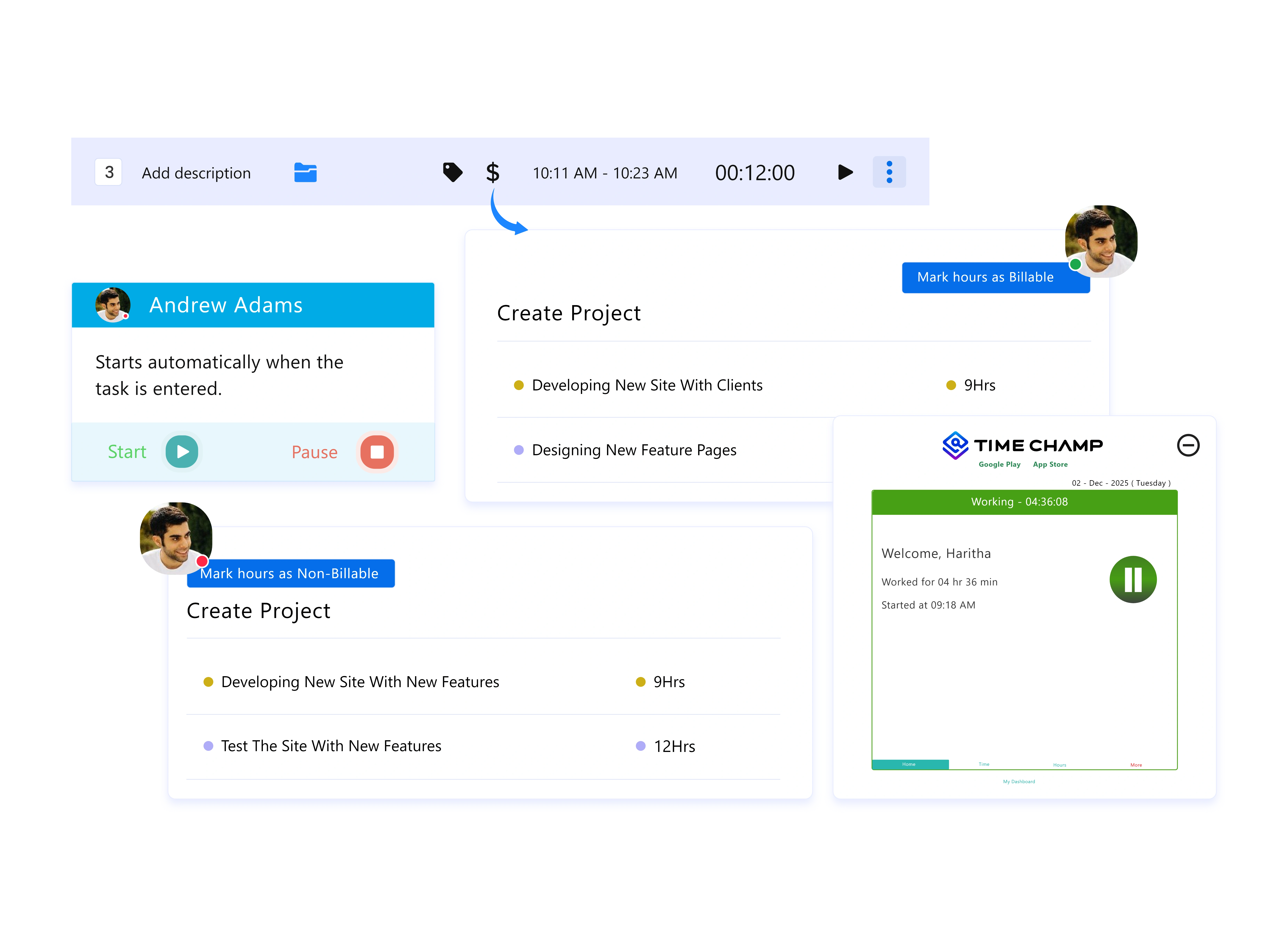 employee feature head