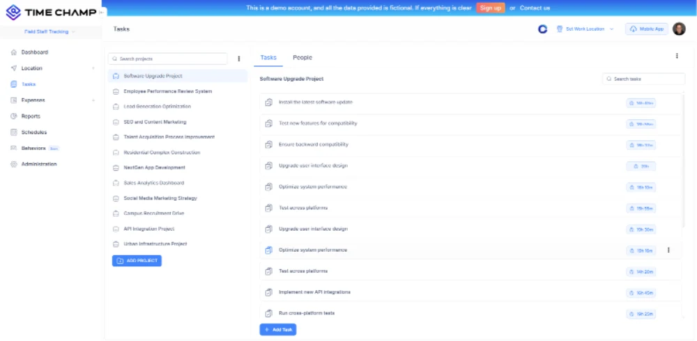 Create & Manage Projects