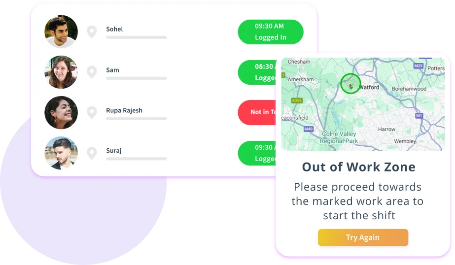 Auto or manual time tracking based on settings