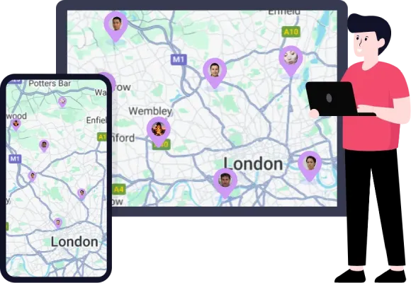 Device-friendly attendance tracking for remote and in-office teams