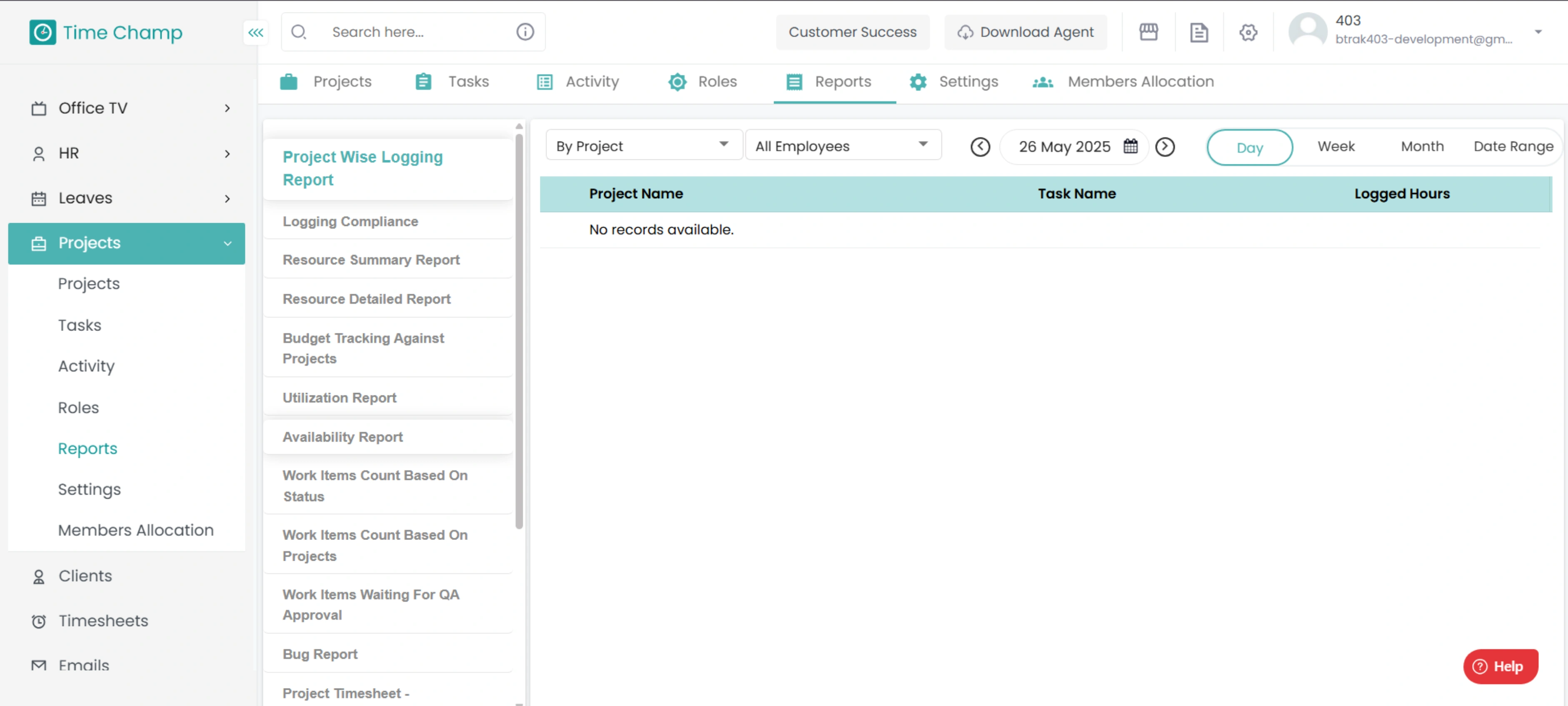 Timesheet Approval & Invoice Generation