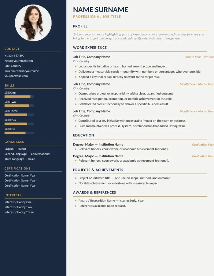 curriculum vitae
