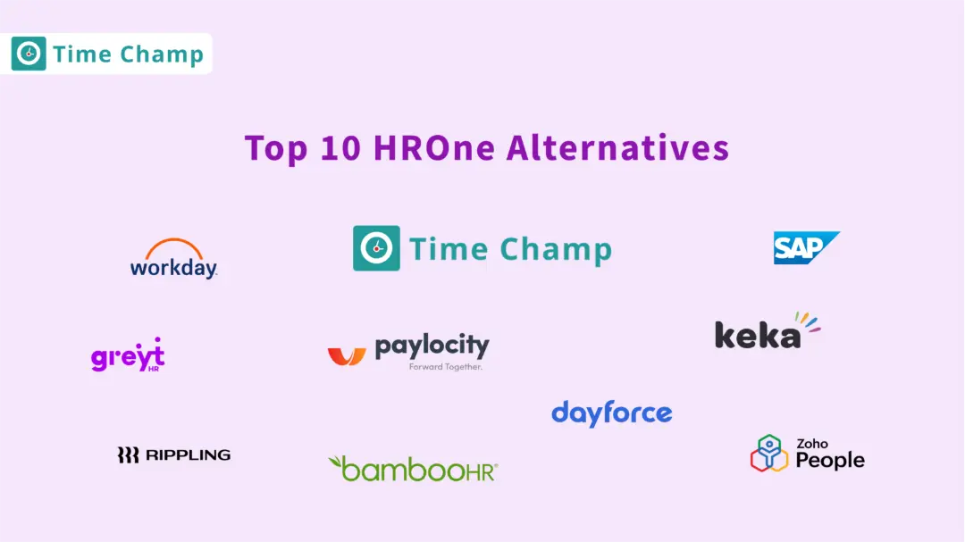 Top 10 HROne Alternatives