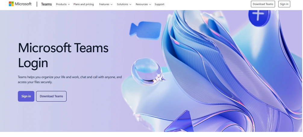 Microsoft Teams dashboard