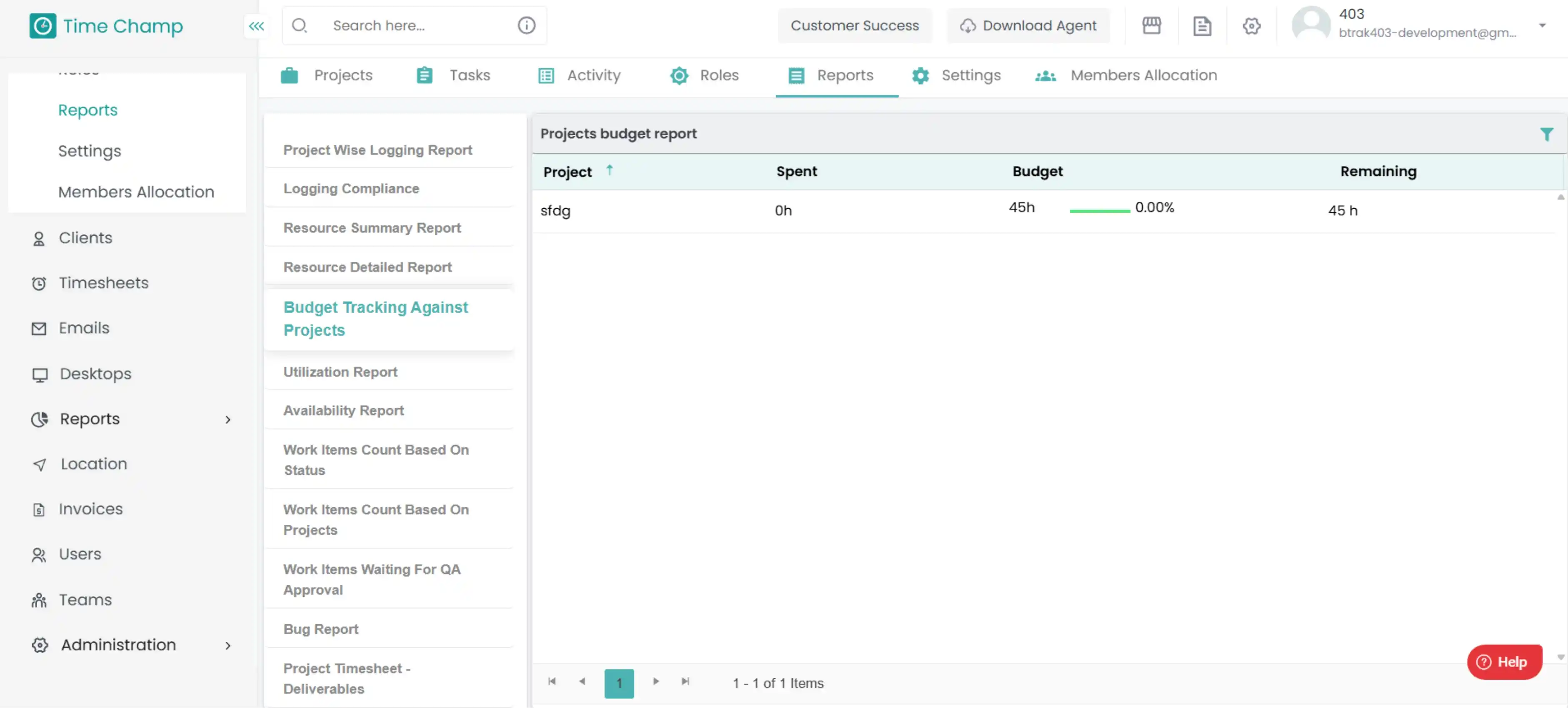 Analyze Worklog Reports