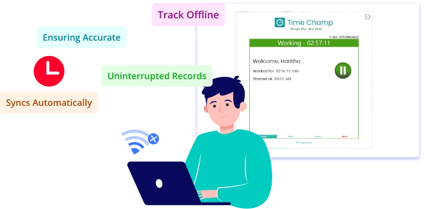 Offline Time Tracking