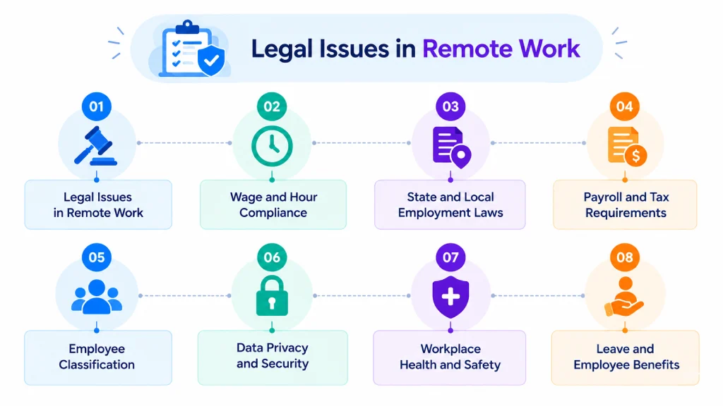 legal issues in remote work