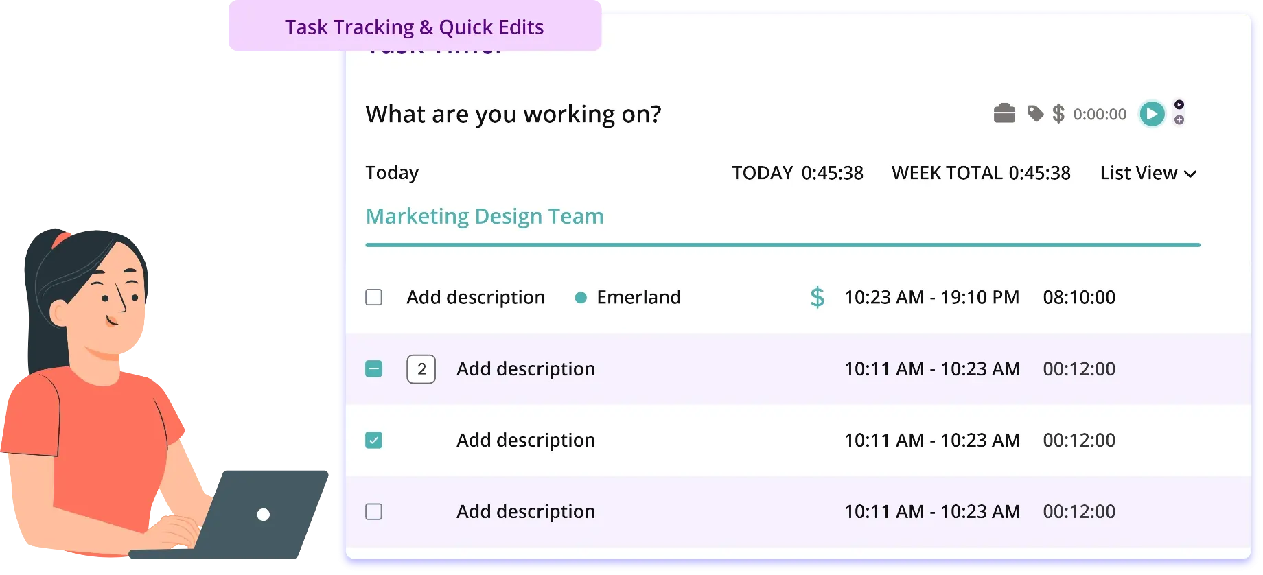 Timesheets & Invoice Management