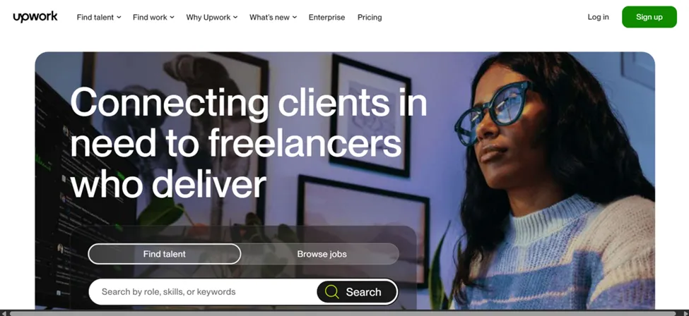 upwork freelance