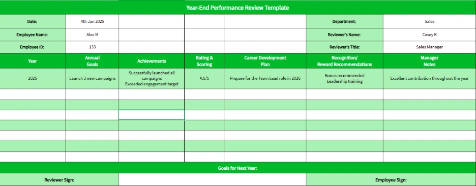 monthly work log template